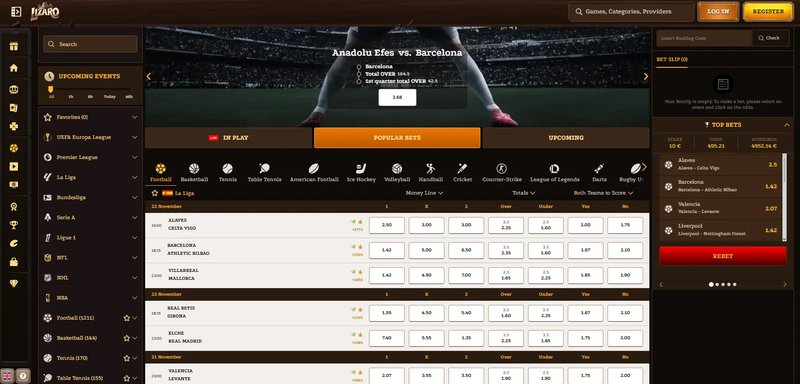Netherlands - lizaro casino