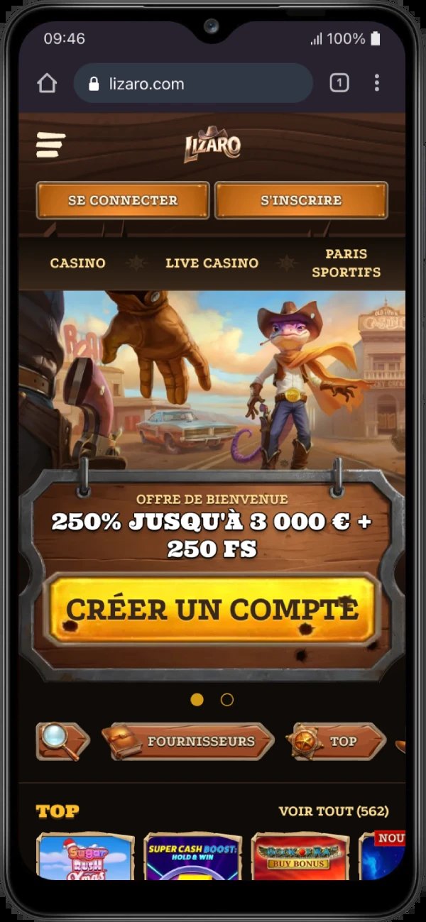 Wijzigingen bij het online casino Lizaro: Inloggen, bonus en spelopties - overview