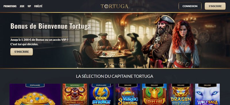 Decouvrez les Avantages du Tortuga Casino en Ligne pour les Joueurs Français, tortuga casino connexion