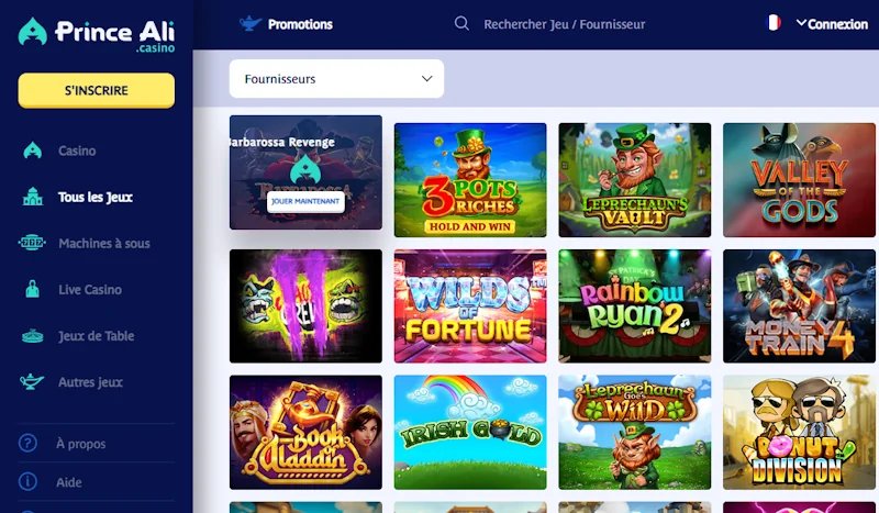Image: Découvrez le Prince Ali Casino En Ligne en France avec ses Offres de Jeux Image: Découvrez le Prince Ali Casino En Ligne en France avec ses Offres de Jeux